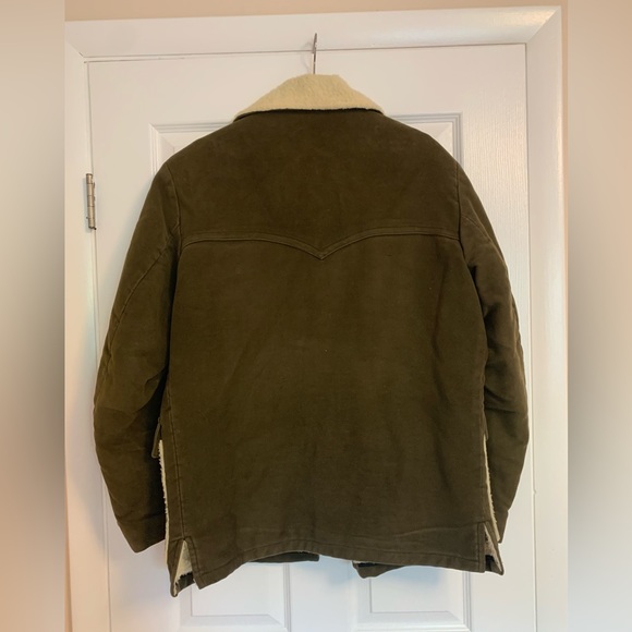 Vintage Brill Bros Golden Thread Sherpa Lined Men’s Coat, 42 - Picture 7 of 7